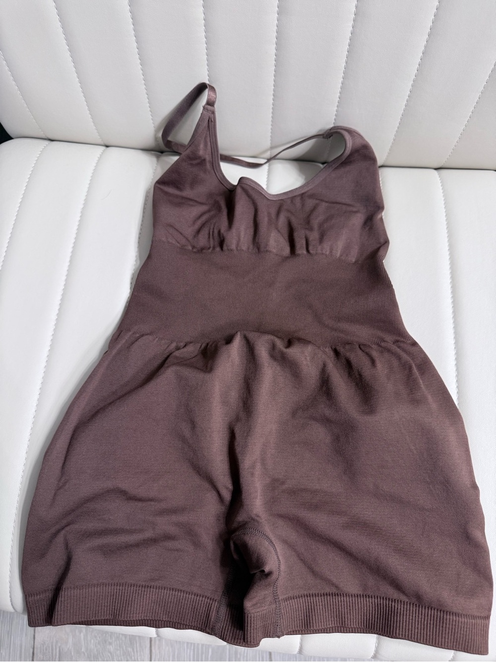 One piece brown workout piece Small